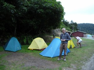 Waikaremoana campground campsite