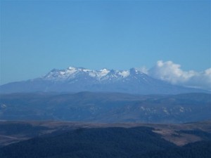 The view of Ruapehu